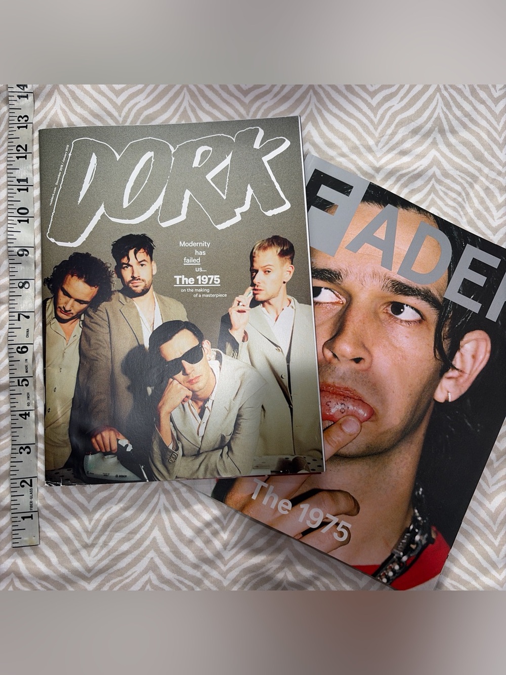 Dork and Fader Magazine featuring The 1975 Bundle